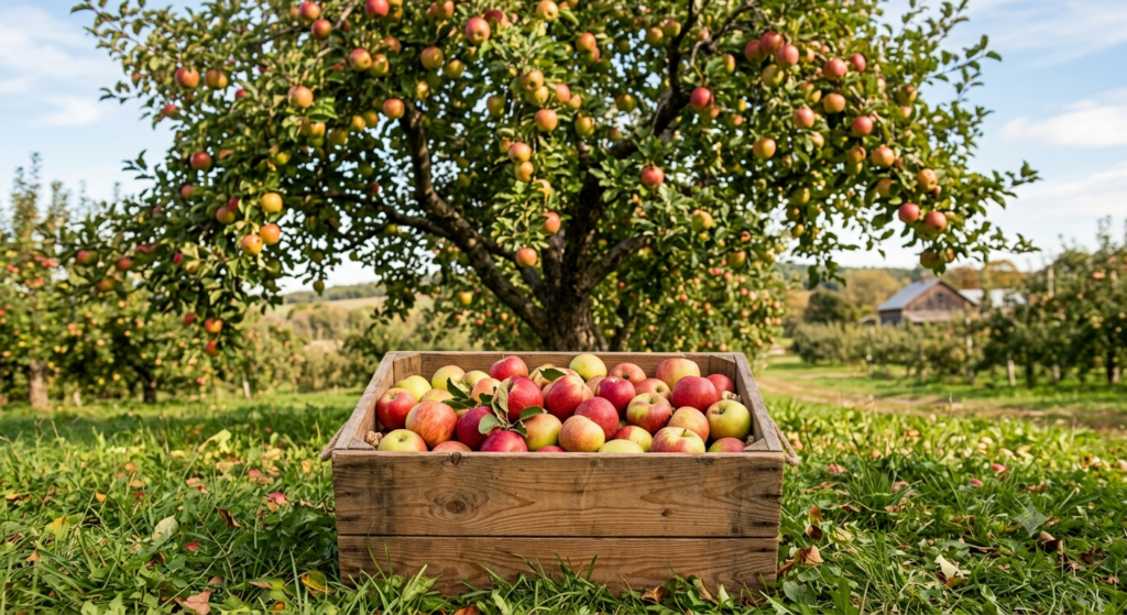 Äpfel aus Perg